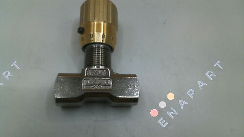 240-070-01000   /  FT1237/2-01-18 throttle valve 1/8 "brass
max 210bar - 2.2 l / min.